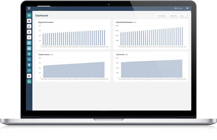 Easy control & management for brokers